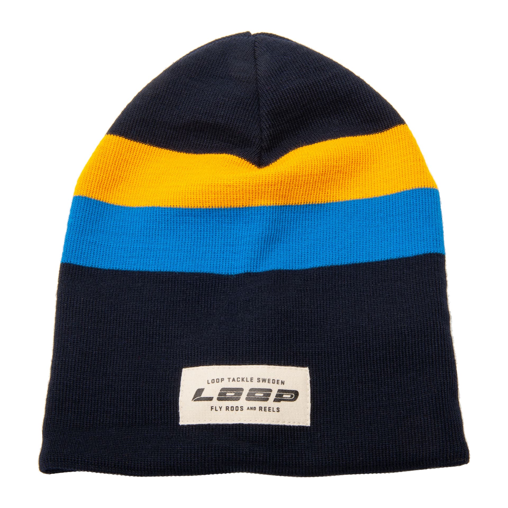 Multicolor Beanie Stripes Navy