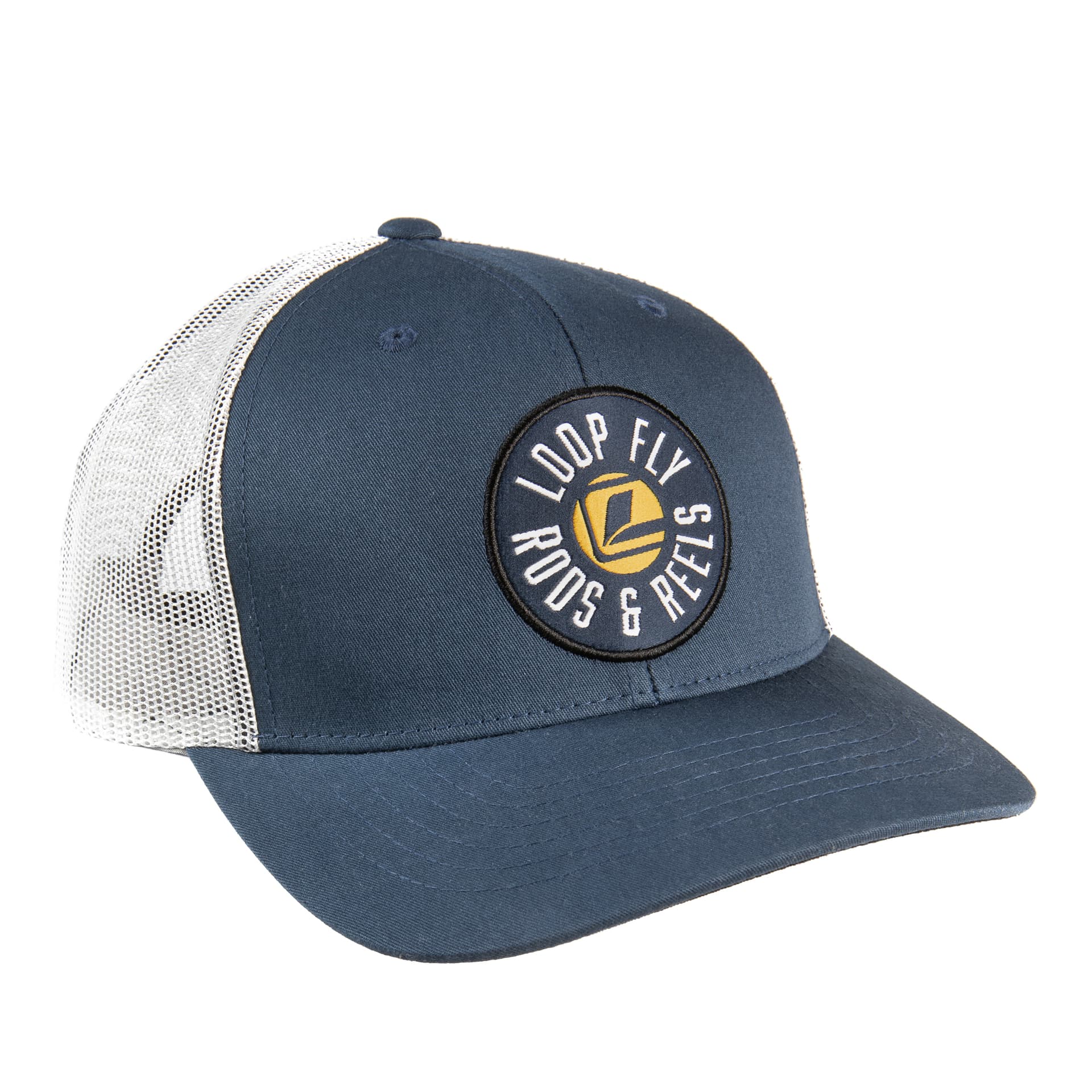 Navy Rods and Reels Cap