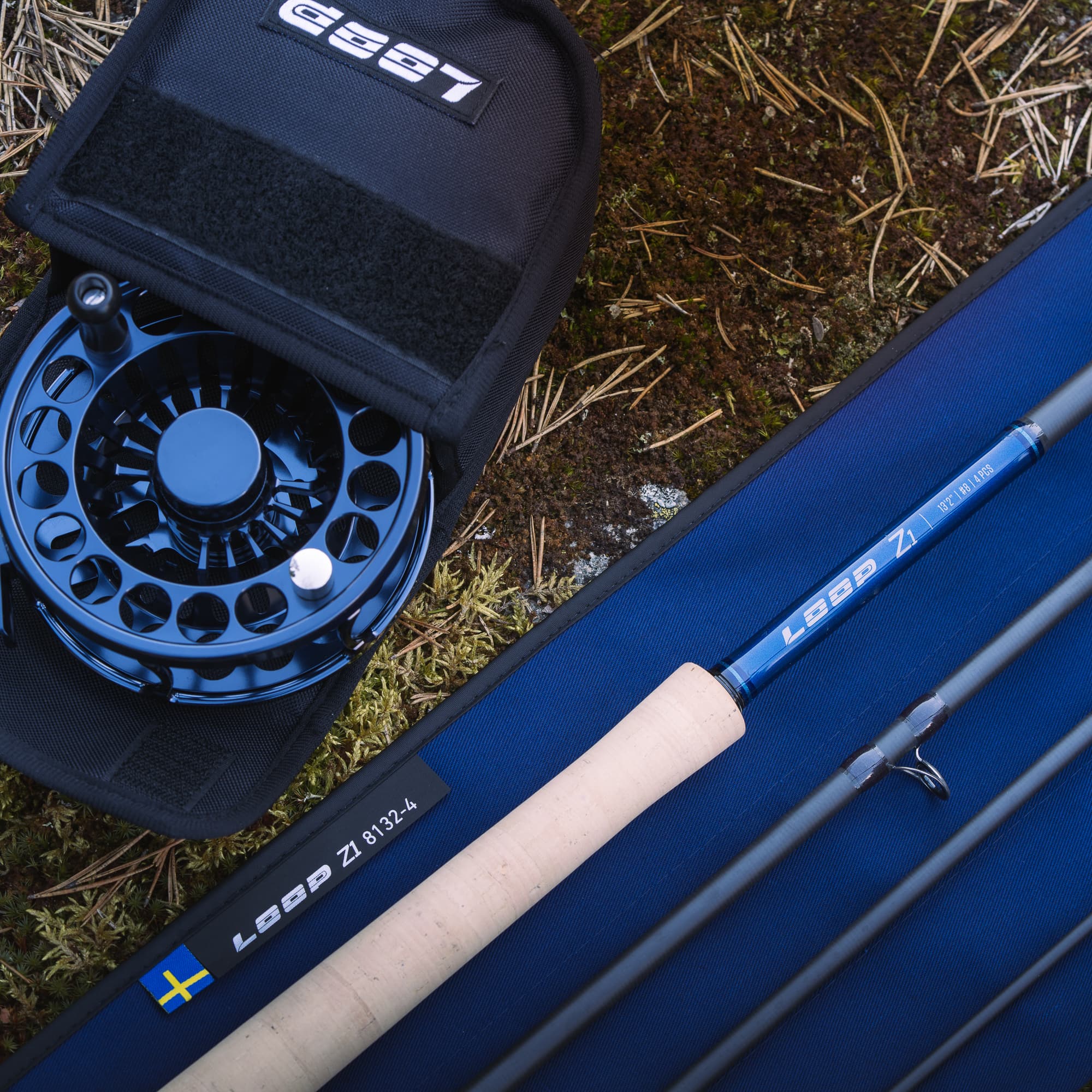 Z1 Double-Hand 13’2" #8 fly rod + Opti Strike reel