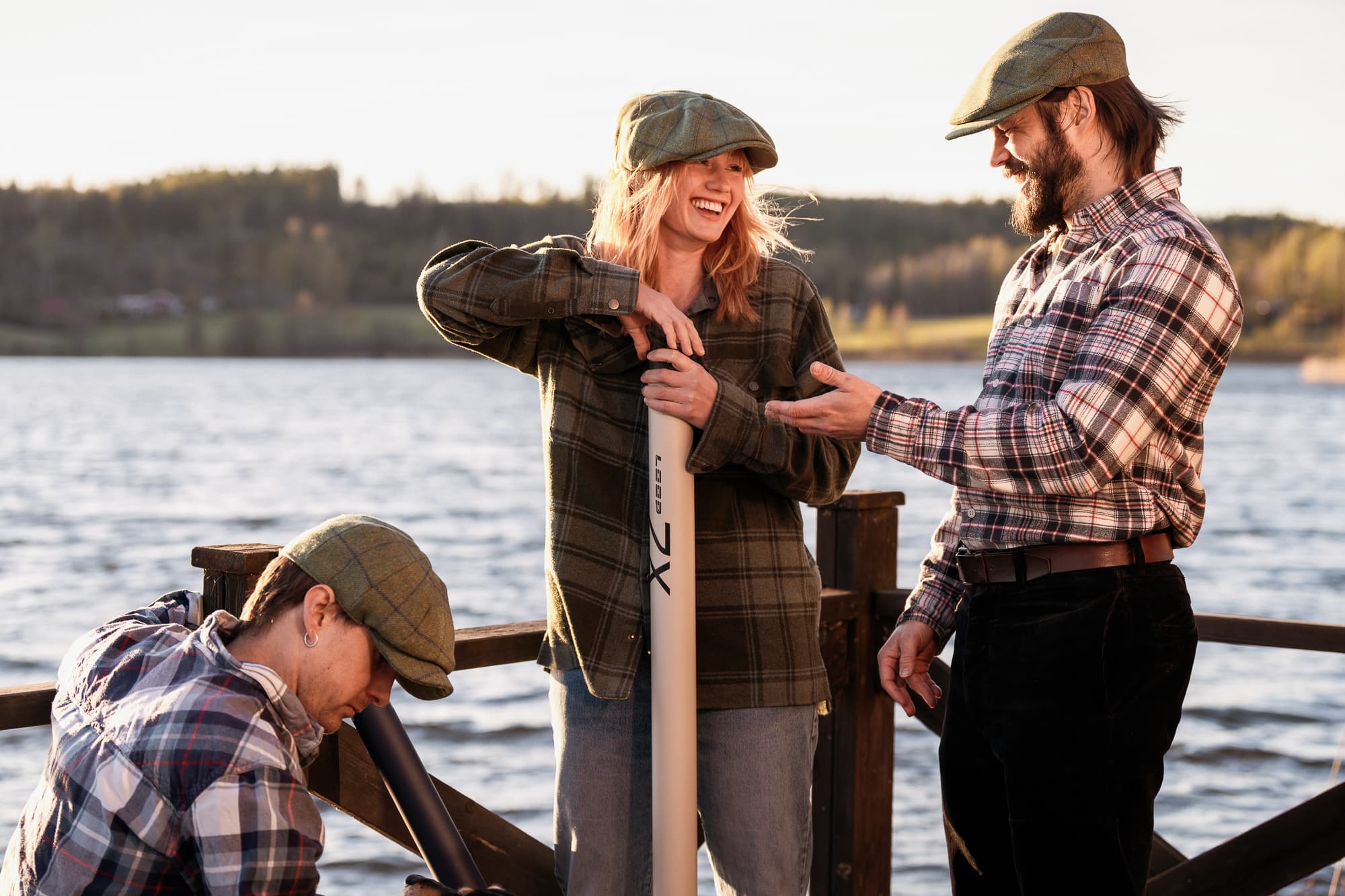 Loop x Salar - Teviot Tweed Cap lifestyle photo